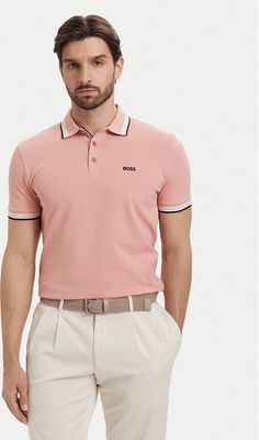 BOSS - T-shirt męski ze sklepu: MODIVO w kategorii: T-shirty męskie - zdjęcie WP-EBWP-BKLVO-LN0_0000305862204