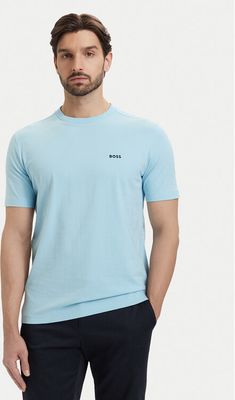 BOSS - T-shirt męski casualowy ze sklepu: MODIVO w kategorii: T-shirty męskie - zdjęcie WP-EBWP-BKLVO-LN0_0000305862303