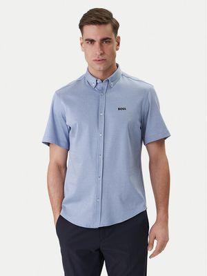 Koszula męska casual z kołnierzykiem button down BOSS ze sklepu: MODIVO w kategorii: Koszule męskie - zdjęcie WP-EBWP-BKLVO-LN0_0000305862679