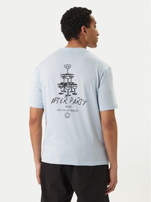 T-shirt męski w stylu młodzieżowym HUGO ze sklepu: MODIVO w kategorii: T-shirty męskie - zdjęcie WP-EBWP-BKLVO-LN0_0000305863157