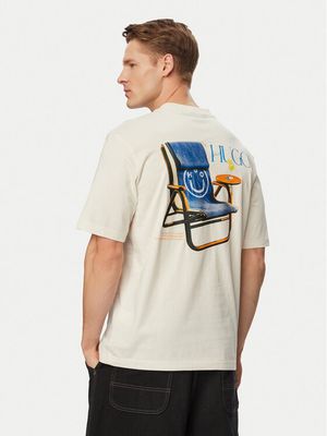HUGO - T-shirt męski ze sklepu: MODIVO w kategorii: T-shirty męskie - zdjęcie WP-EBWP-BKLVO-LN0_0000305863263