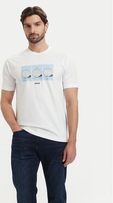 T-shirt męski BOSS ze sklepu: MODIVO w kategorii: T-shirty męskie - zdjęcie WP-EBWP-BKLVO-LN0_0000305863416