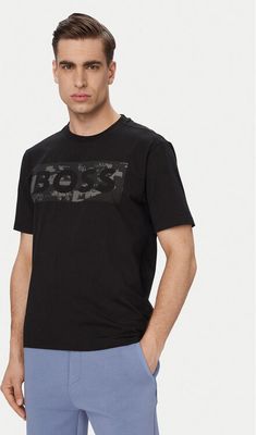 T-shirt męski na wiosnę BOSS ze sklepu: MODIVO w kategorii: T-shirty męskie - zdjęcie WP-EBWP-BKLVO-LN0_0000305863485