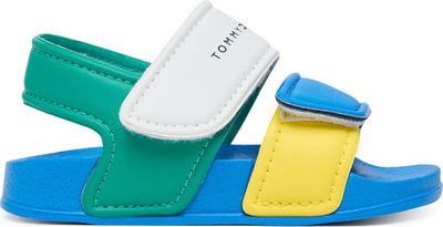 Sandały dziecięce na lato Tommy Hilfiger ze sklepu: MODIVO w kategorii: Sandały dziecięce - zdjęcie WP-EBWP-BKLVO-LN0_0000305863713