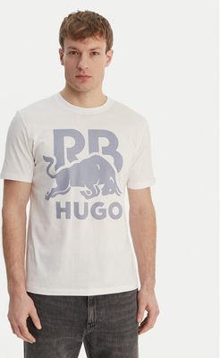 T-shirt męski młodzieżowy HUGO ze sklepu: MODIVO w kategorii: T-shirty męskie - zdjęcie WP-EBWP-BKLVO-LN0_0000305864604