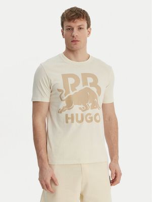 T-shirt męski młodzieżowy HUGO ze sklepu: MODIVO w kategorii: T-shirty męskie - zdjęcie WP-EBWP-BKLVO-LN0_0000305864611