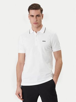 T-shirt męski casual BOSS ze sklepu: MODIVO w kategorii: T-shirty męskie - zdjęcie WP-EBWP-BKLVO-LN0_0000305864673