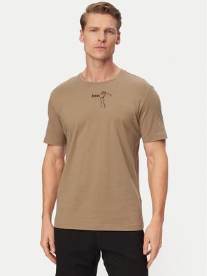 T-shirt męski na wiosnę BOSS ze sklepu: MODIVO w kategorii: T-shirty męskie - zdjęcie WP-EBWP-BKLVO-LN0_0000305864727