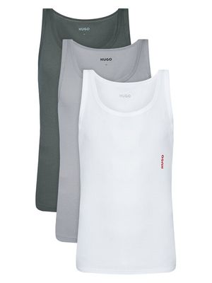 T-shirt męski casual HUGO ze sklepu: MODIVO w kategorii: T-shirty męskie - zdjęcie WP-EBWP-BKLVO-LN0_0000305865007