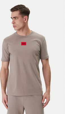 T-shirt męski casual HUGO ze sklepu: MODIVO w kategorii: T-shirty męskie - zdjęcie WP-EBWP-BKLVO-LN0_0000305865311