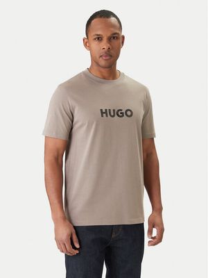 T-shirt męski w stylu młodzieżowym HUGO ze sklepu: MODIVO w kategorii: T-shirty męskie - zdjęcie WP-EBWP-BKLVO-LN0_0000305866493