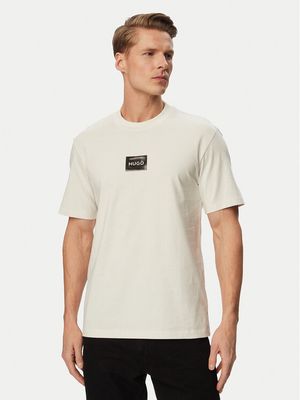 HUGO - T-shirt męski casual ze sklepu: MODIVO w kategorii: T-shirty męskie - zdjęcie WP-EBWP-BKLVO-LN0_0000305866523