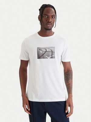 T-shirt męski HUGO ze sklepu: MODIVO w kategorii: T-shirty męskie - zdjęcie WP-EBWP-BKLVO-LN0_0000305866707