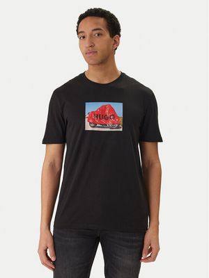 HUGO - T-shirt męski ze sklepu: MODIVO w kategorii: T-shirty męskie - zdjęcie WP-EBWP-BKLVO-LN0_0000305866714