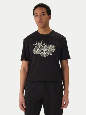 T-shirt męski wiosenny HUGO ze sklepu: MODIVO w kategorii: T-shirty męskie - zdjęcie WP-EBWP-BKLVO-LN0_0000305866776