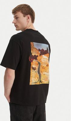 T-shirt męski młodzieżowy HUGO ze sklepu: MODIVO w kategorii: T-shirty męskie - zdjęcie WP-EBWP-BKLVO-LN0_0000305868787