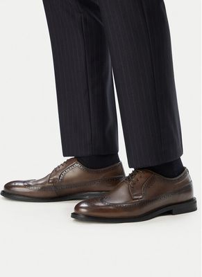 Buty eleganckie męskie jesienne Gant ze sklepu: MODIVO w kategorii: Buty eleganckie męskie - zdjęcie WP-EBWP-BKLVO-LN0_0000305874283