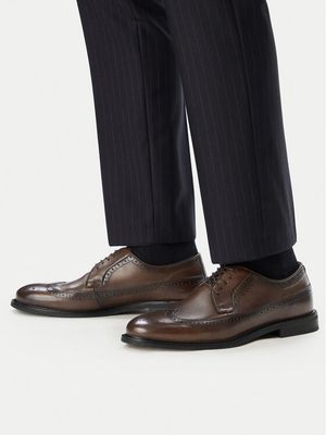 Buty eleganckie męskie jesienne Gant ze sklepu: MODIVO w kategorii: Buty eleganckie męskie - zdjęcie WP-EBWP-BKLVO-LN0_0000305874283