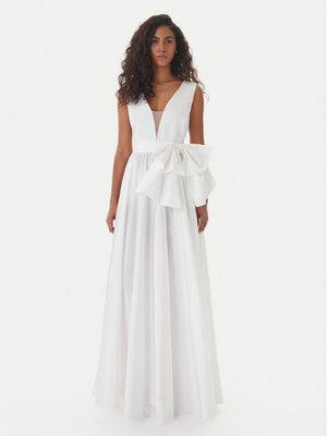 Sukienka elegancka Fracomina ze sklepu: MODIVO w kategorii: Sukienki - zdjęcie WP-EBWP-BKLVO-LN0_0000305877475