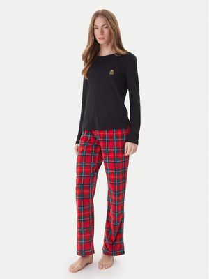 Piżama letni LAUREN RALPH LAUREN ze sklepu: MODIVO w kategorii: Piżamy damskie - zdjęcie WP-EBWP-BKLVO-LN0_0000305878595