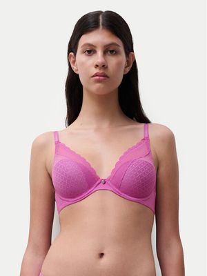 Biustonosz elegancki z koronką Chantelle ze sklepu: MODIVO w kategorii: Biustonosze - zdjęcie WP-EBWP-BKLVO-LN0_0000305879417
