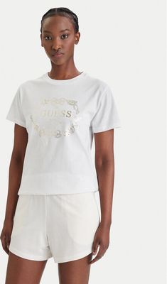 Bluzka damska Guess ze sklepu: MODIVO w kategorii: Bluzki damskie - zdjęcie WP-EBWP-BKLVO-LN0_0000305880253