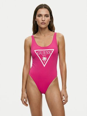 Guess - Strój kąpielowy młodzieżowy ze sklepu: MODIVO w kategorii: Stroje kąpielowe - zdjęcie WP-EBWP-BKLVO-LN0_0000305880888