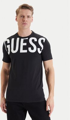 T-shirt męski na wiosnę Guess ze sklepu: MODIVO w kategorii: T-shirty męskie - zdjęcie WP-EBWP-BKLVO-LN0_0000305881953