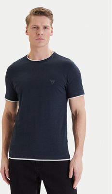 Guess - T-shirt męski casual na wiosnę ze sklepu: MODIVO w kategorii: T-shirty męskie - zdjęcie WP-EBWP-BKLVO-LN0_0000305881984