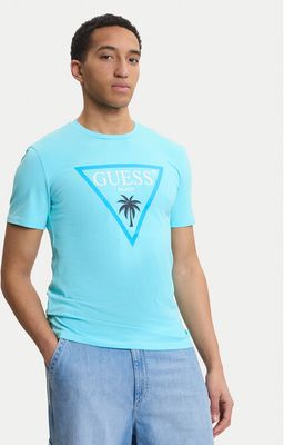 T-shirt męski młodzieżowy Guess ze sklepu: MODIVO w kategorii: T-shirty męskie - zdjęcie WP-EBWP-BKLVO-LN0_0000305882028