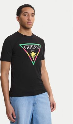 T-shirt męski Guess ze sklepu: MODIVO w kategorii: T-shirty męskie - zdjęcie WP-EBWP-BKLVO-LN0_0000305882042