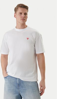 T-shirt męski casual Guess ze sklepu: MODIVO w kategorii: T-shirty męskie - zdjęcie WP-EBWP-BKLVO-LN0_0000305882066