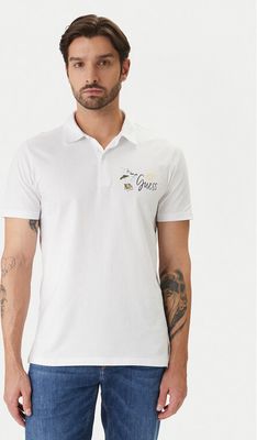 T-shirt męski Guess ze sklepu: MODIVO w kategorii: T-shirty męskie - zdjęcie WP-EBWP-BKLVO-LN0_0000305882134