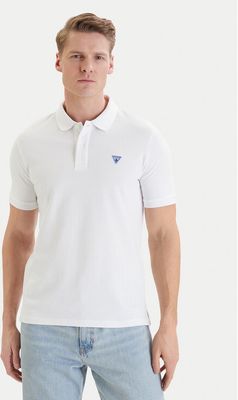 T-shirt męski casual wiosenny Guess ze sklepu: MODIVO w kategorii: T-shirty męskie - zdjęcie WP-EBWP-BKLVO-LN0_0000305882158