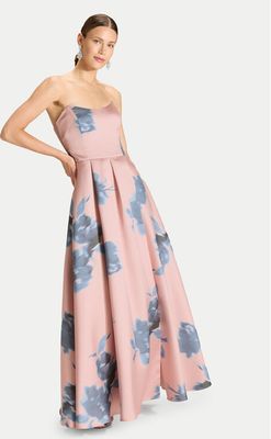Sukienka elegancka Swing ze sklepu: MODIVO w kategorii: Sukienki - zdjęcie WP-EBWP-BKLVO-LN0_0000305885012