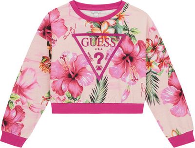 Bluza dziewczęca wiosenna Guess ze sklepu: MODIVO w kategorii: Bluzy dziewczęce - zdjęcie WP-EBWP-BKLVO-LN0_0000305885326