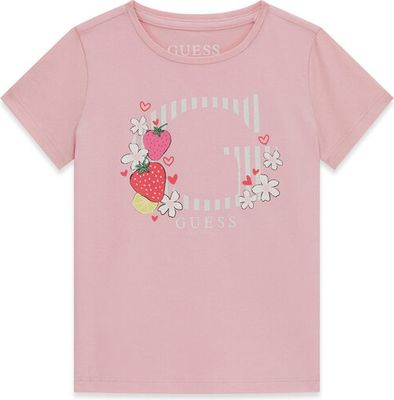 Guess - Bluzka dziewczęca na lato ze sklepu: MODIVO w kategorii: Bluzki dziewczęce - zdjęcie WP-EBWP-BKLVO-LN0_0000305885807