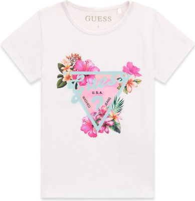 Bluzka dziewczęca letnia Guess ze sklepu: MODIVO w kategorii: Bluzki dziewczęce - zdjęcie WP-EBWP-BKLVO-LN0_0000305885845