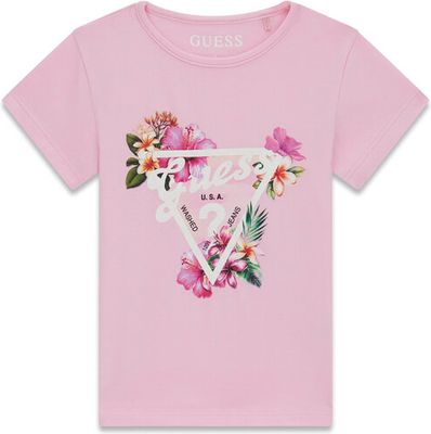Bluzka dziewczęca letnia Guess ze sklepu: MODIVO w kategorii: Bluzki dziewczęce - zdjęcie WP-EBWP-BKLVO-LN0_0000305885869