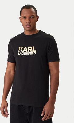 T-shirt męski na wiosnę Karl Lagerfeld ze sklepu: MODIVO w kategorii: T-shirty męskie - zdjęcie WP-EBWP-BKLVO-LN0_0000305886910