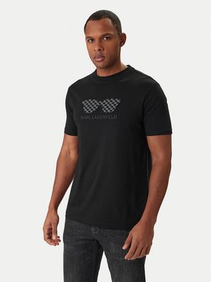 Karl Lagerfeld - T-shirt męski na wiosnę ze sklepu: MODIVO w kategorii: T-shirty męskie - zdjęcie WP-EBWP-BKLVO-LN0_0000305887115