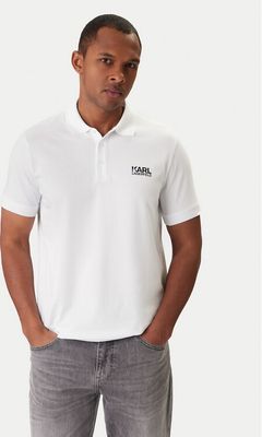 T-shirt męski na lato Karl Lagerfeld ze sklepu: MODIVO w kategorii: T-shirty męskie - zdjęcie WP-EBWP-BKLVO-LN0_0000305887269