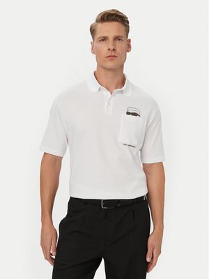T-shirt męski Karl Lagerfeld ze sklepu: MODIVO w kategorii: T-shirty męskie - zdjęcie WP-EBWP-BKLVO-LN0_0000305887368