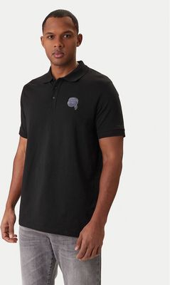 T-shirt męski casual na wiosnę Karl Lagerfeld ze sklepu: MODIVO w kategorii: T-shirty męskie - zdjęcie WP-EBWP-BKLVO-LN0_0000305887399