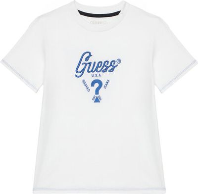T-shirt chłopięce na lato Guess ze sklepu: MODIVO w kategorii: T-shirty chłopięce - zdjęcie WP-EBWP-BKLVO-LN0_0000305887825