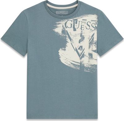 T-shirt chłopięce na lato Guess ze sklepu: MODIVO w kategorii: T-shirty chłopięce - zdjęcie WP-EBWP-BKLVO-LN0_0000305887849