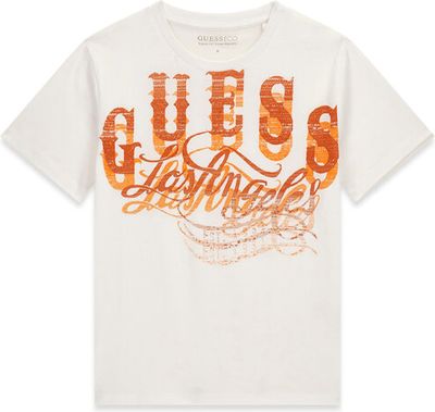 T-shirt chłopięce na lato Guess ze sklepu: MODIVO w kategorii: T-shirty chłopięce - zdjęcie WP-EBWP-BKLVO-LN0_0000305888044