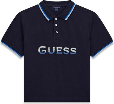 T-shirt chłopięce na lato Guess ze sklepu: MODIVO w kategorii: T-shirty chłopięce - zdjęcie WP-EBWP-BKLVO-LN0_0000305888266