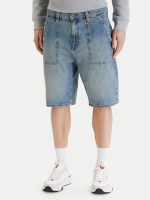 Guess Jeans - Spodenki męskie letnie ze sklepu: MODIVO w kategorii: Spodenki męskie - zdjęcie WP-EBWP-BKLVO-LN0_0000305888556