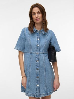 Vero Moda - Sukienka casual ze sklepu: MODIVO w kategorii: Sukienki - zdjęcie WP-EBWP-BKLVO-LN0_0000305889195